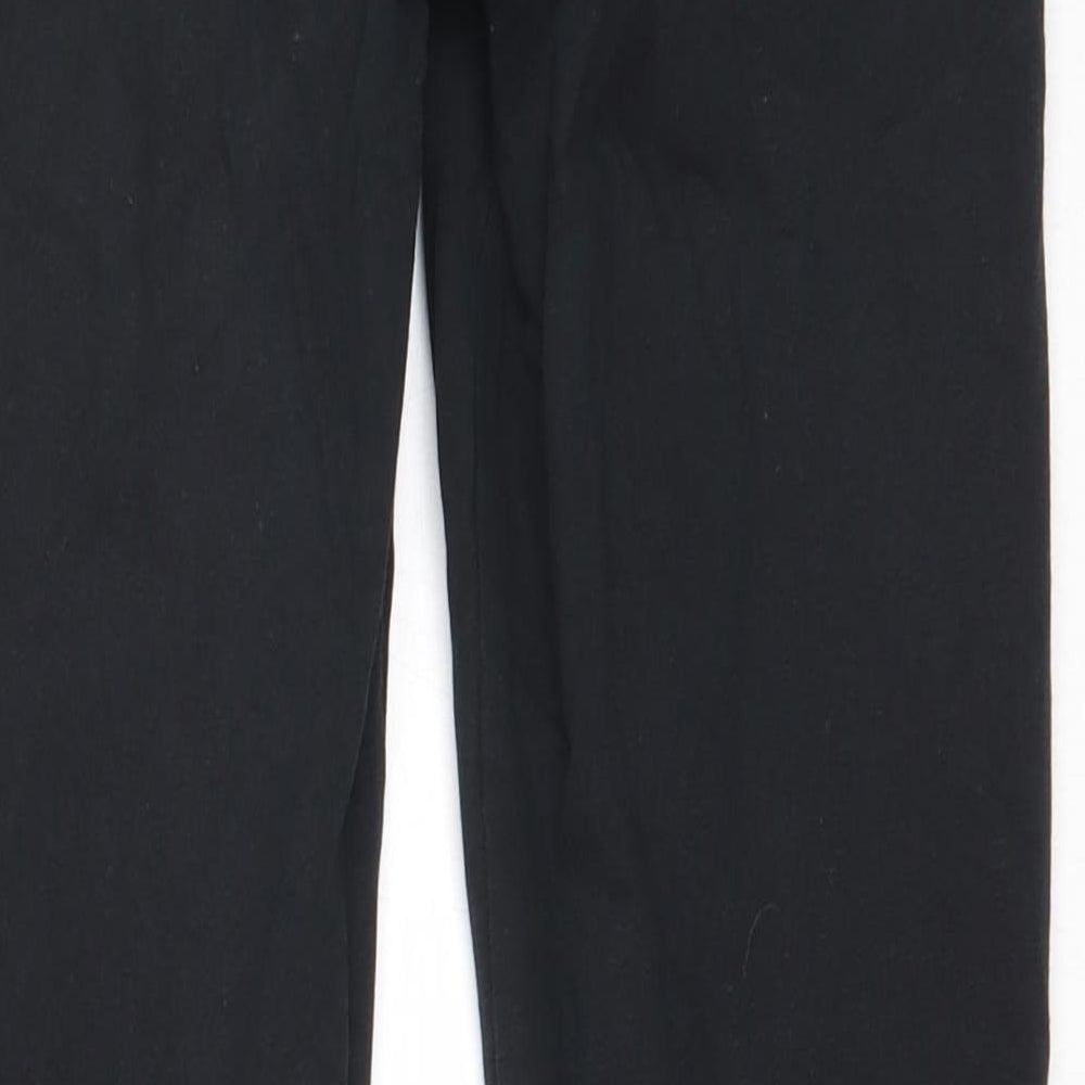 Primark Girls Black  Cotton Sweatpants Trousers Size 11-12 Years  Regular