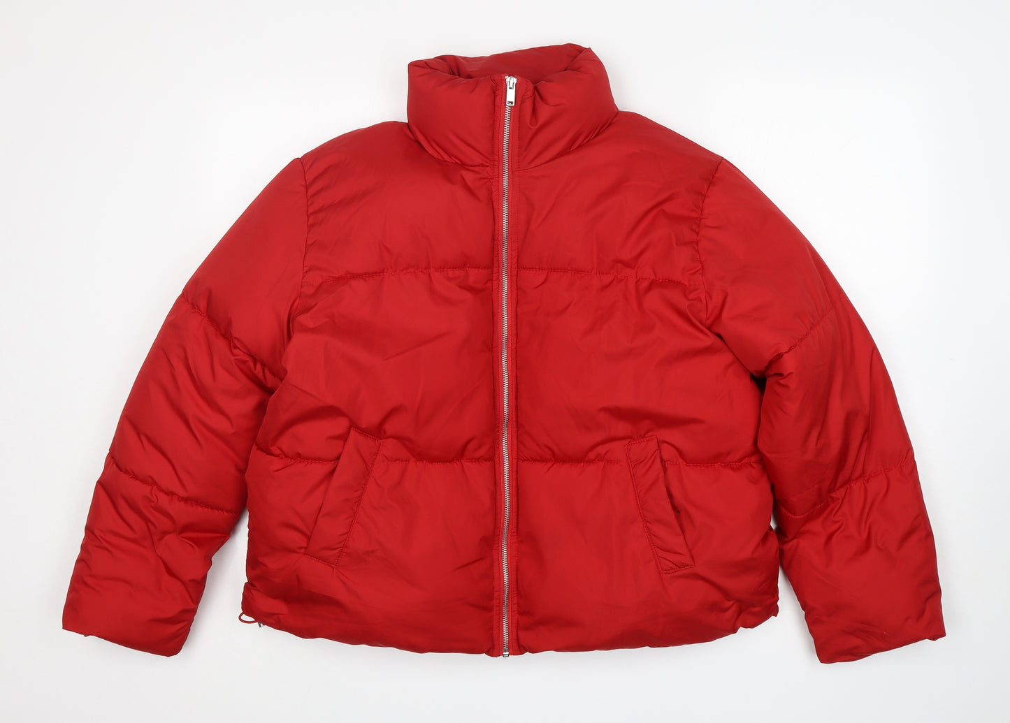 New Look Womens Red   Puffer Jacket Jacket Size L