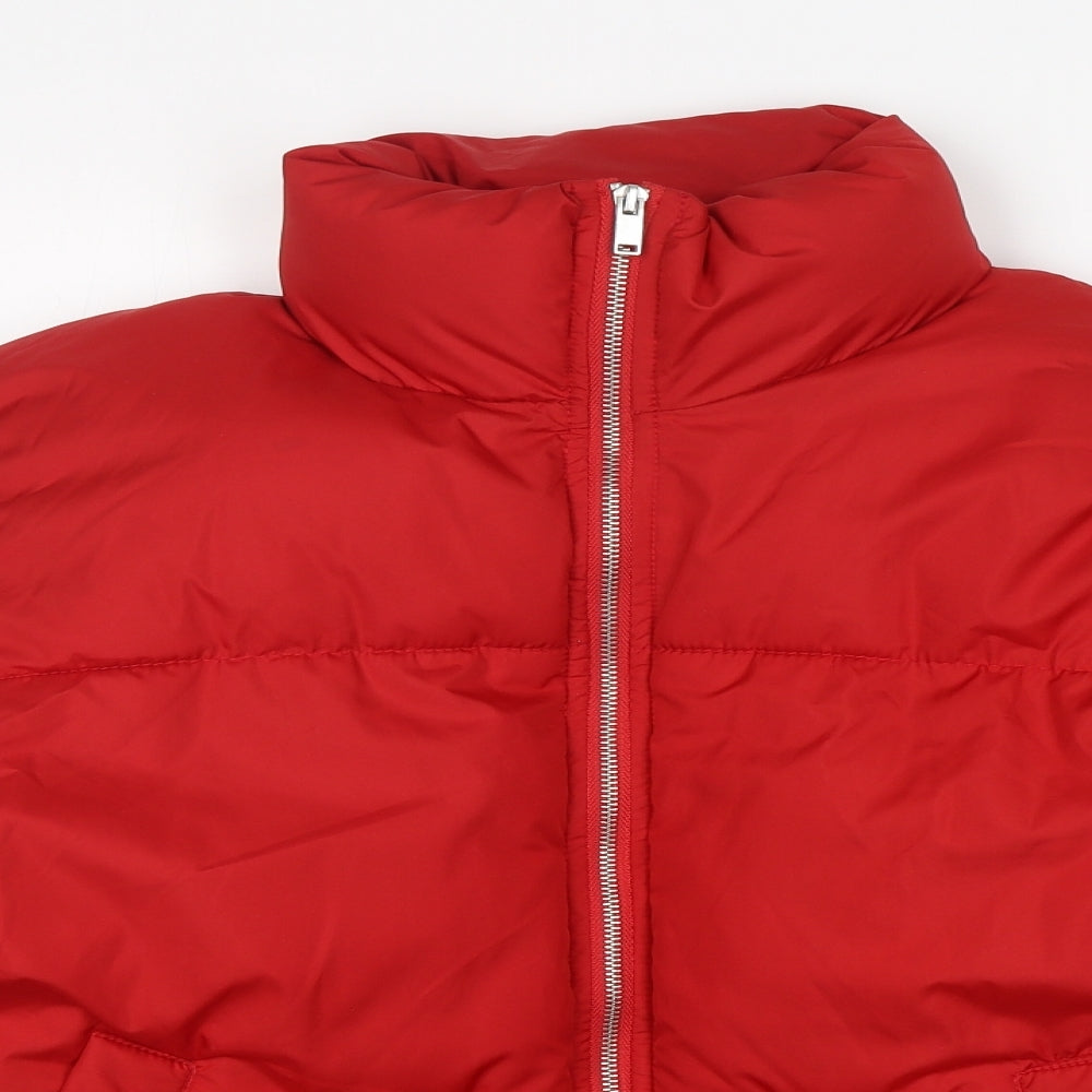 New Look Womens Red   Puffer Jacket Jacket Size L