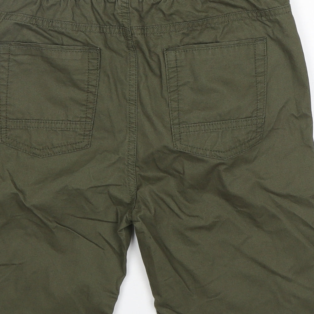 TU Boys Green  Cotton Chino Shorts Size 12 Years  Regular