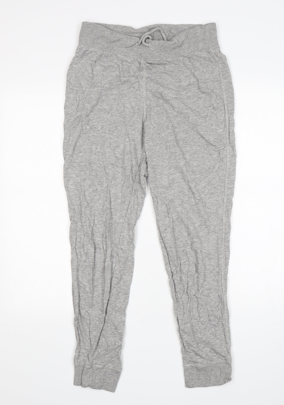 H&M Mens Grey  Cotton Sweatpants Trousers Size S L28 in Regular