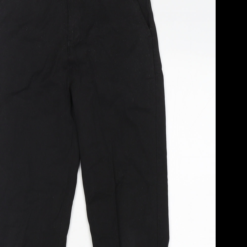 Matalan Boys Black  Polyester Dress Pants Trousers Size 13 Years  Regular  - School Wear