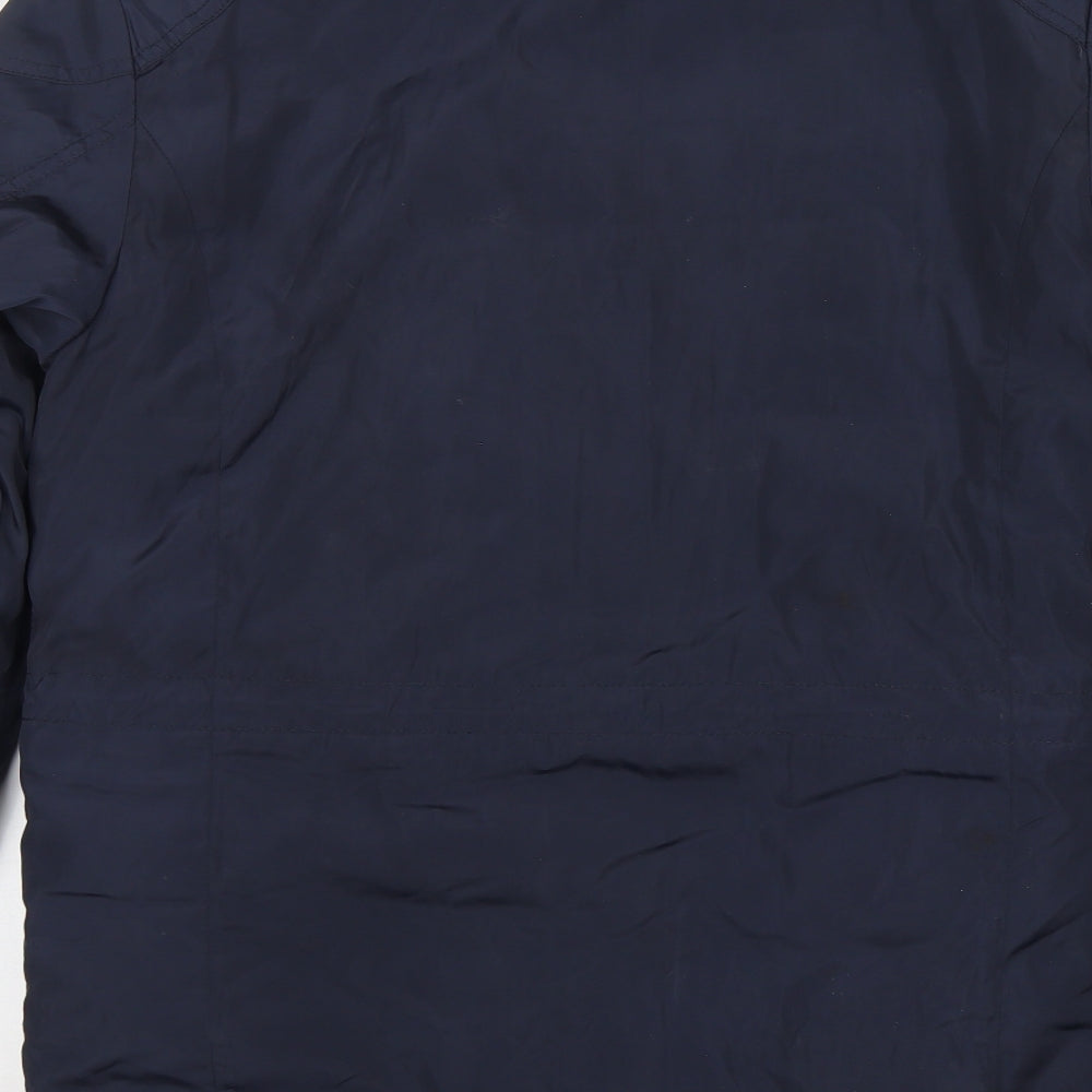 Crew Clothing Womens Blue   Rain Coat Coat Size S