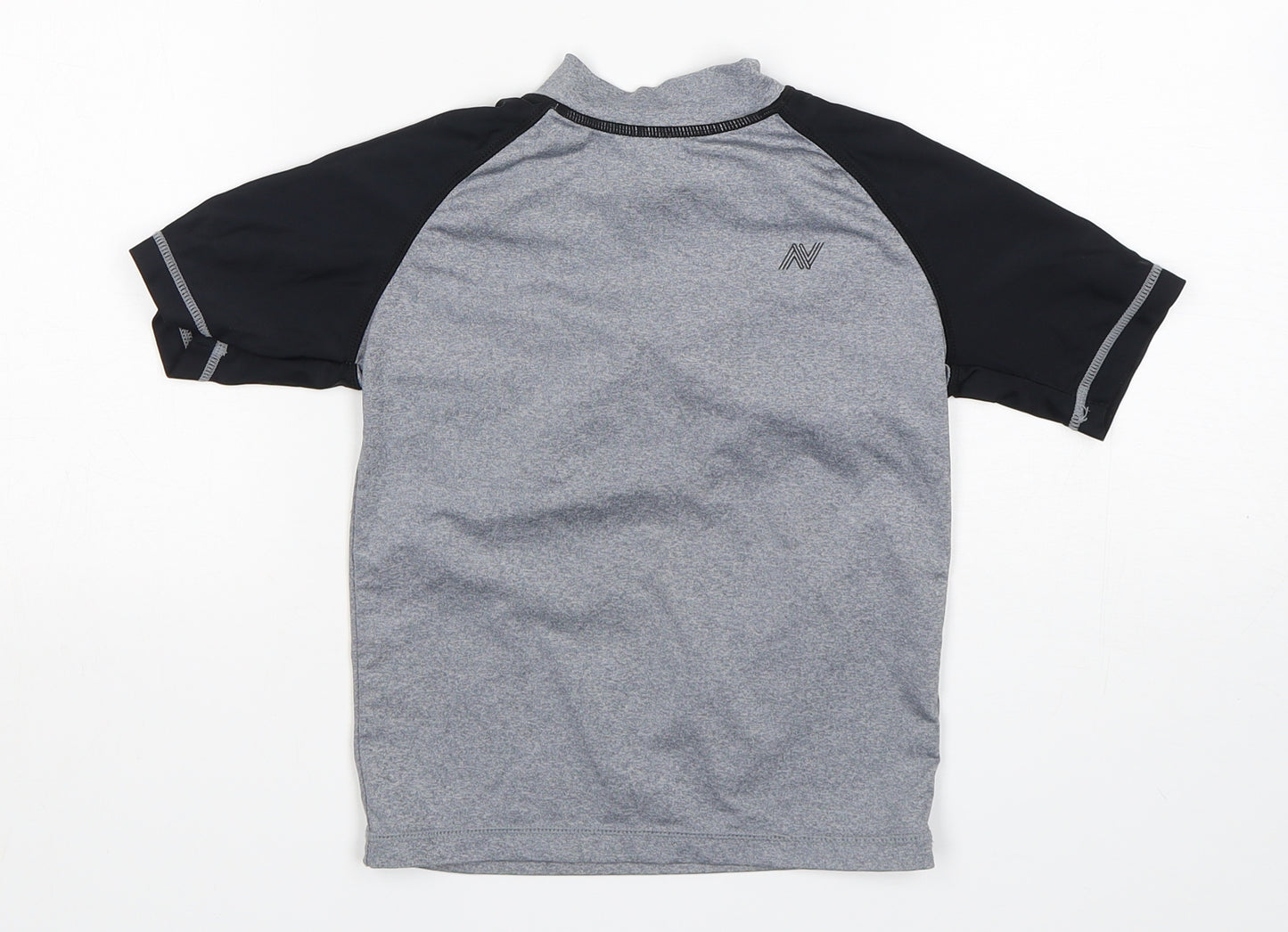 NEXT Boys Multicoloured  Polyester Basic T-Shirt Size 6 Years Mock Neck