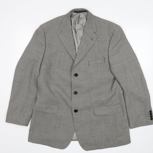 M&S Mens Multicoloured  Wool Jacket Suit Jacket