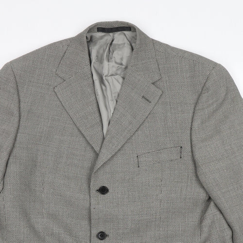 M&S Mens Multicoloured  Wool Jacket Suit Jacket