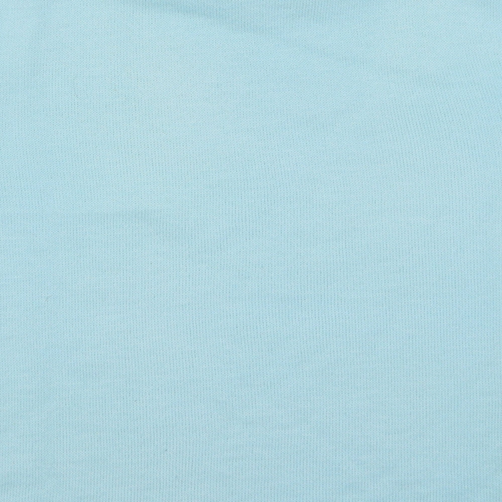 Pyari Womens Blue Argyle/Diamond Acrylic Pullover Sweatshirt Size M  Pullover
