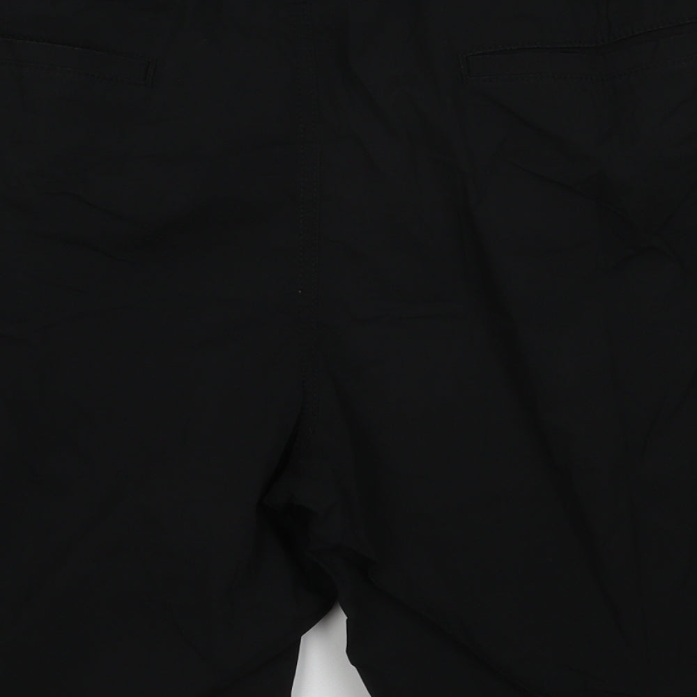 George Mens Black  Coir Cargo Shorts Size XL L12 in Regular Button