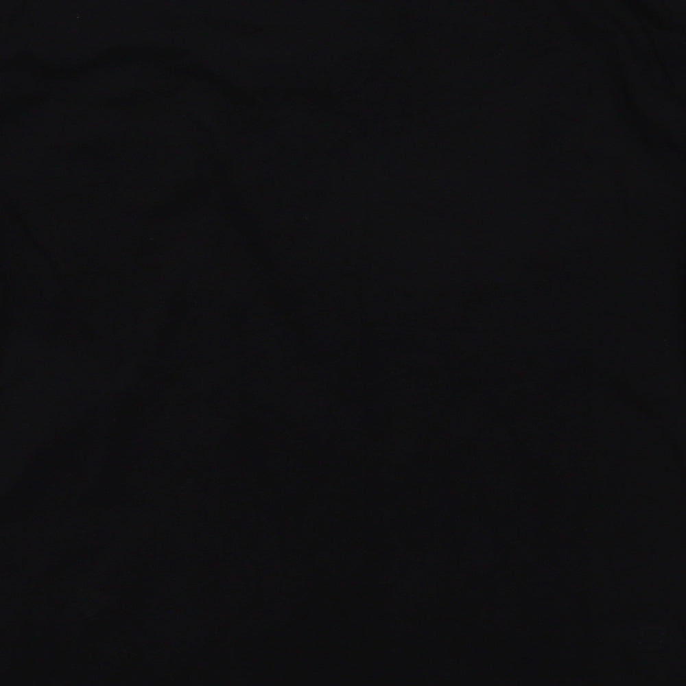 Cache Cache Womens Black  Cotton Pullover Sweatshirt Size 10  Pullover - very important pipelette