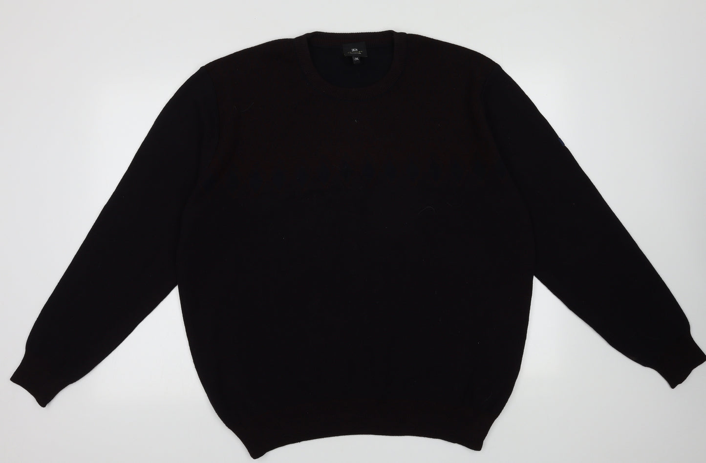 DG Prestige Mens Blue Argyle/Diamond Wool Pullover Sweatshirt Size 2XL