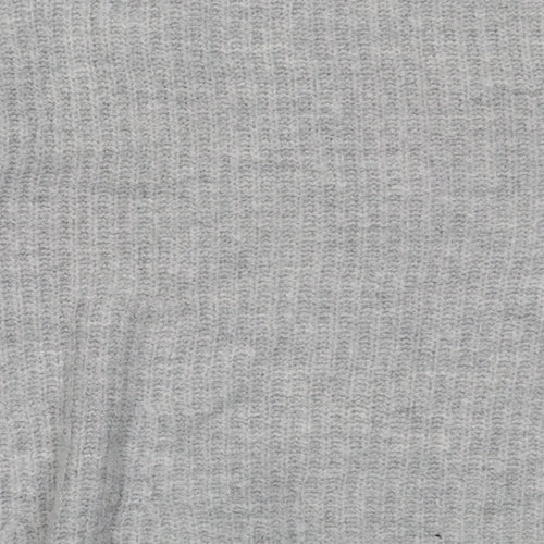 Easy Care Womens Grey  Acrylic  Sweatshirt Size L  Pullover