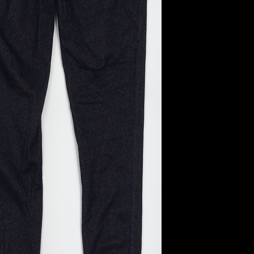 sainsburys Womens Blue  Cotton Jegging Trousers Size 10 L28 in Regular
