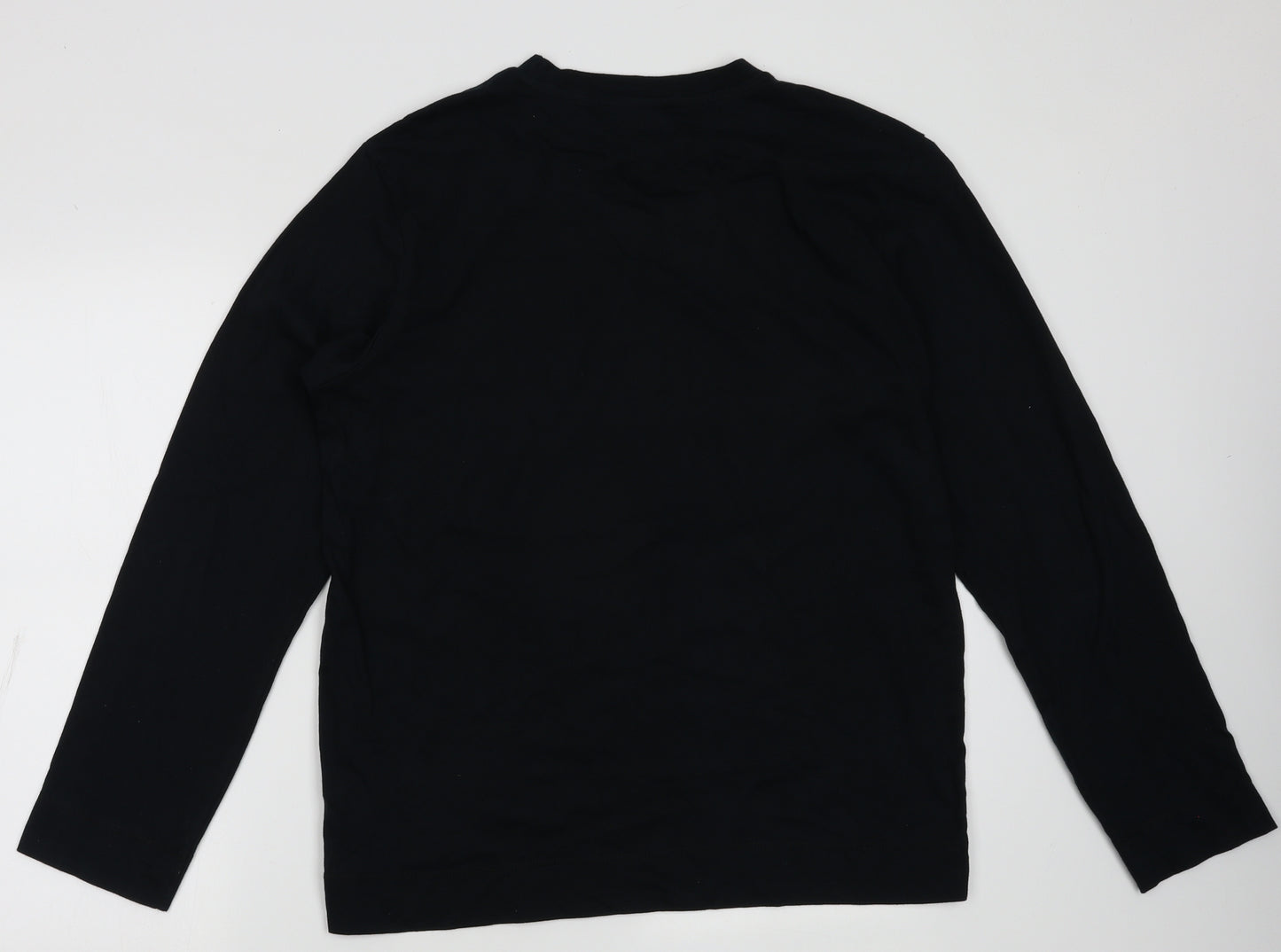 Burton Mens Black  Cotton Pullover Sweatshirt Size M