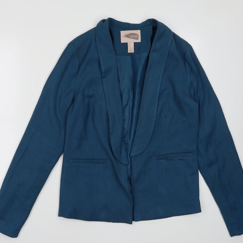 FOREVER 21 Womens Blue   Jacket Blazer Size S
