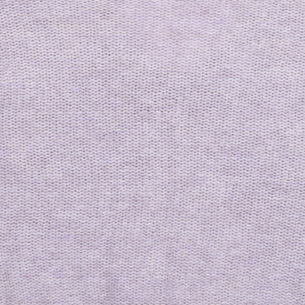 George Womens Purple V-Neck  Acrylic Pullover Jumper Size 16
