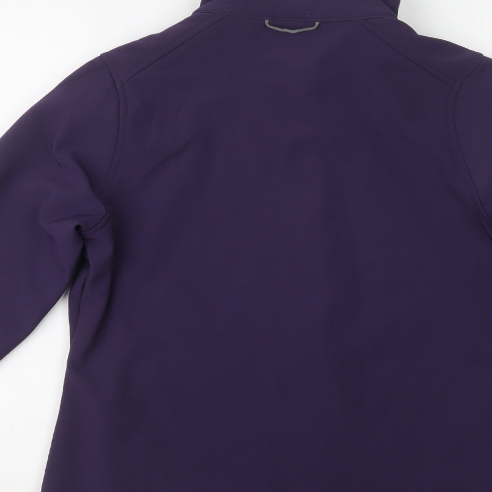 TOG 24 Womens Purple   Windbreaker Jacket Size 10  Zip