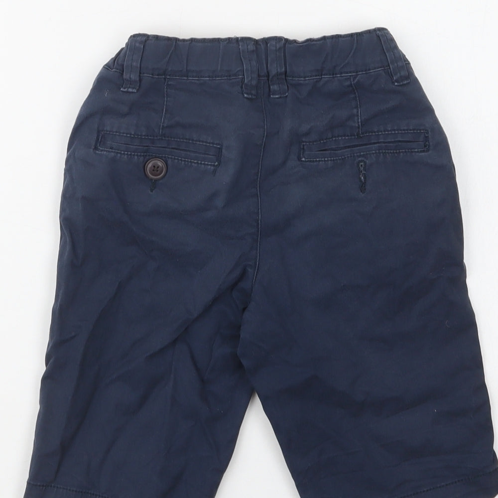 Urban Outlaws Boys Blue  Cotton Chino Shorts Size 8-9 Years  Regular