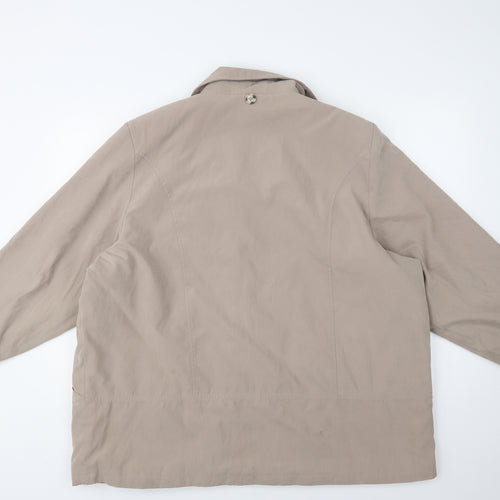 JBC Collection Womens Beige   Jacket  Size 2XL  Button