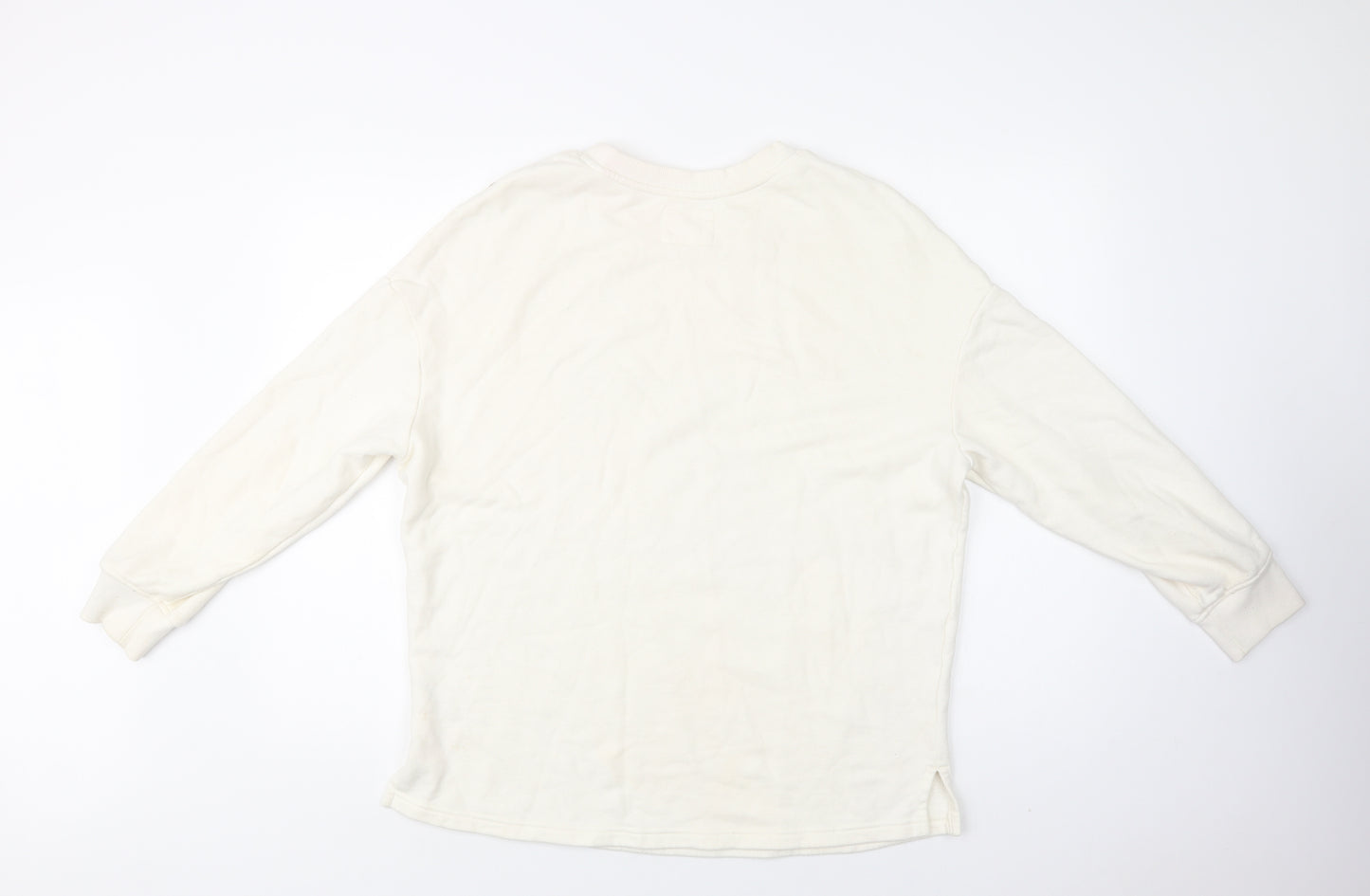 F&F Womens Ivory  Cotton Top Lounge Set Size 10   - Weekending
