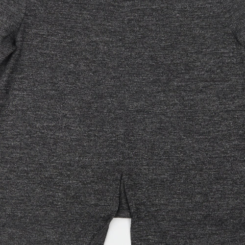 Primark Womens Grey  Polyester Basic Blouse Size L Crew Neck