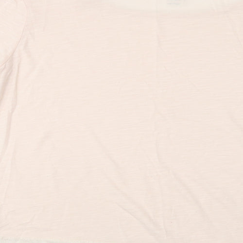 La Redoute Womens Pink  Polyester Top Pyjama Top Size 22   - Lace Detail