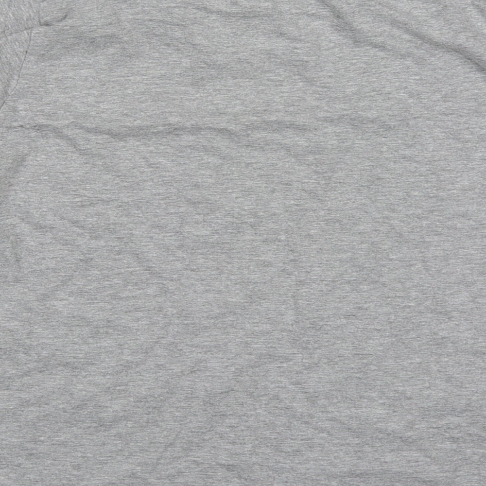 Preworn Womens Grey  Cotton Pullover Sweatshirt Size 16  Pullover - S
