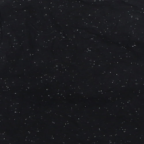 F&F Boys Black  Cotton Basic T-Shirt Size 3-6 Months Crew Neck Pullover