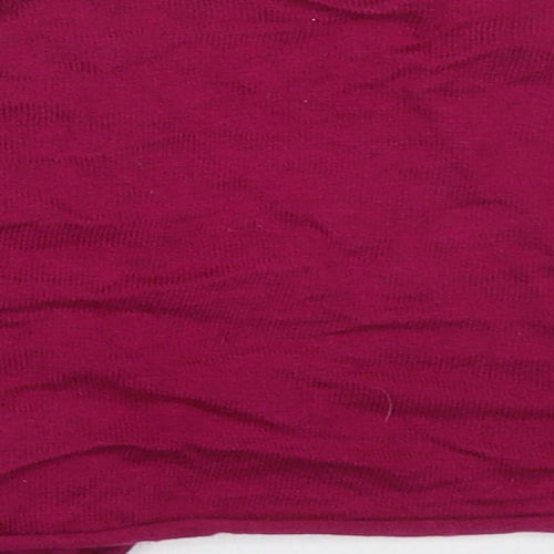 NEXT Girls Pink V-Neck  Cotton Cardigan Jumper Size 12 Years