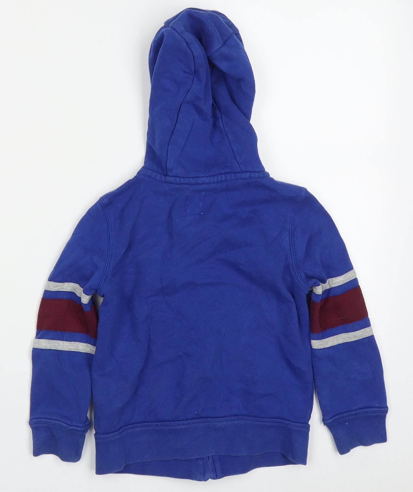 Gap Boys Blue  Cotton Full Zip Hoodie Size 4-5 Years  Zip