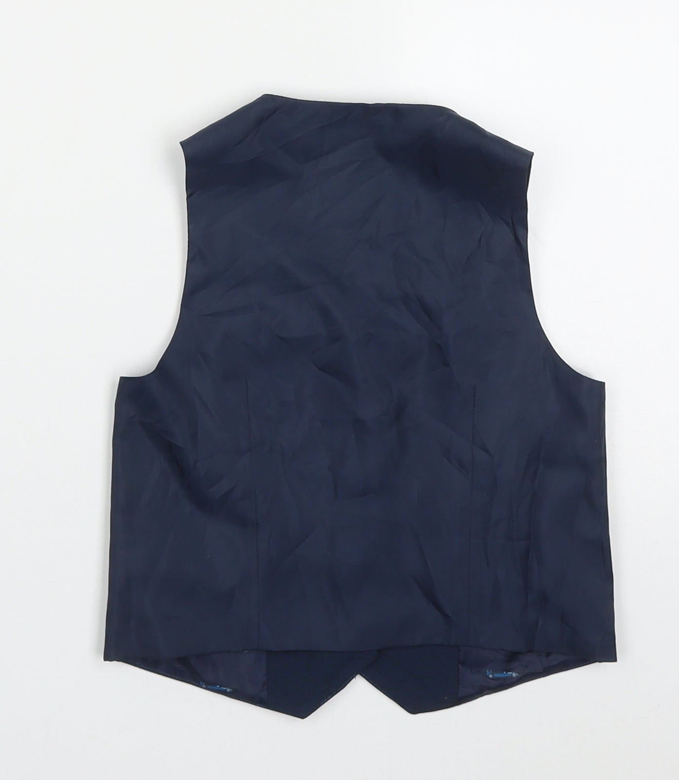 NEXT Boys Blue   Jacket Waistcoat Size 3 Years  Button