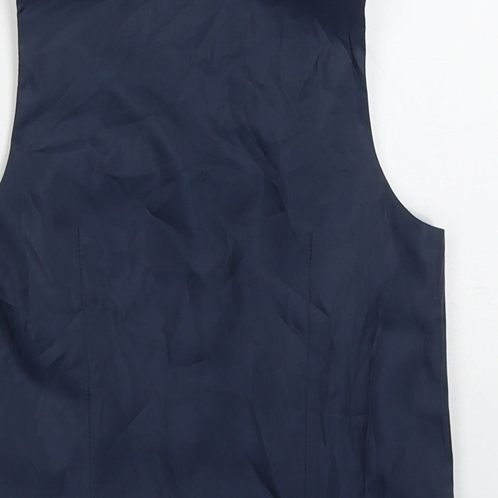 NEXT Boys Blue   Jacket Waistcoat Size 3 Years  Button