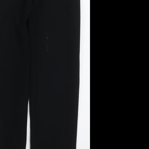Nutmeg Girls Black  Polyester Dress Pants Trousers Size 6-7 Years  Regular