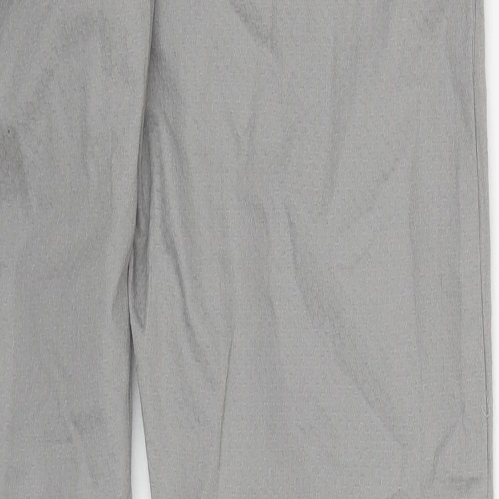 F&F Boys Grey  Cotton Carpenter Trousers Size 12-13 Years  Regular Drawstring