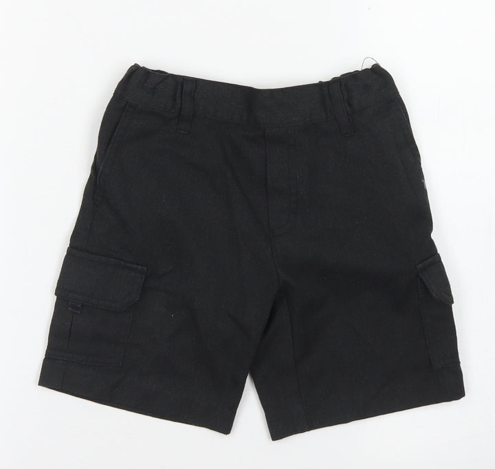 Urban Outlaws Boys Grey Polyester Chino Shorts Size 4 Years Regular - School Wear