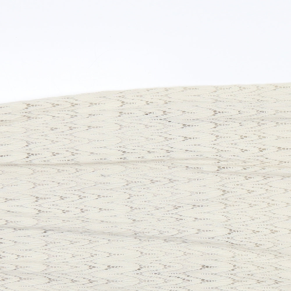 New Look Womens Beige  Polyester Maxi  Size 18  Square Neck  - Bandeau