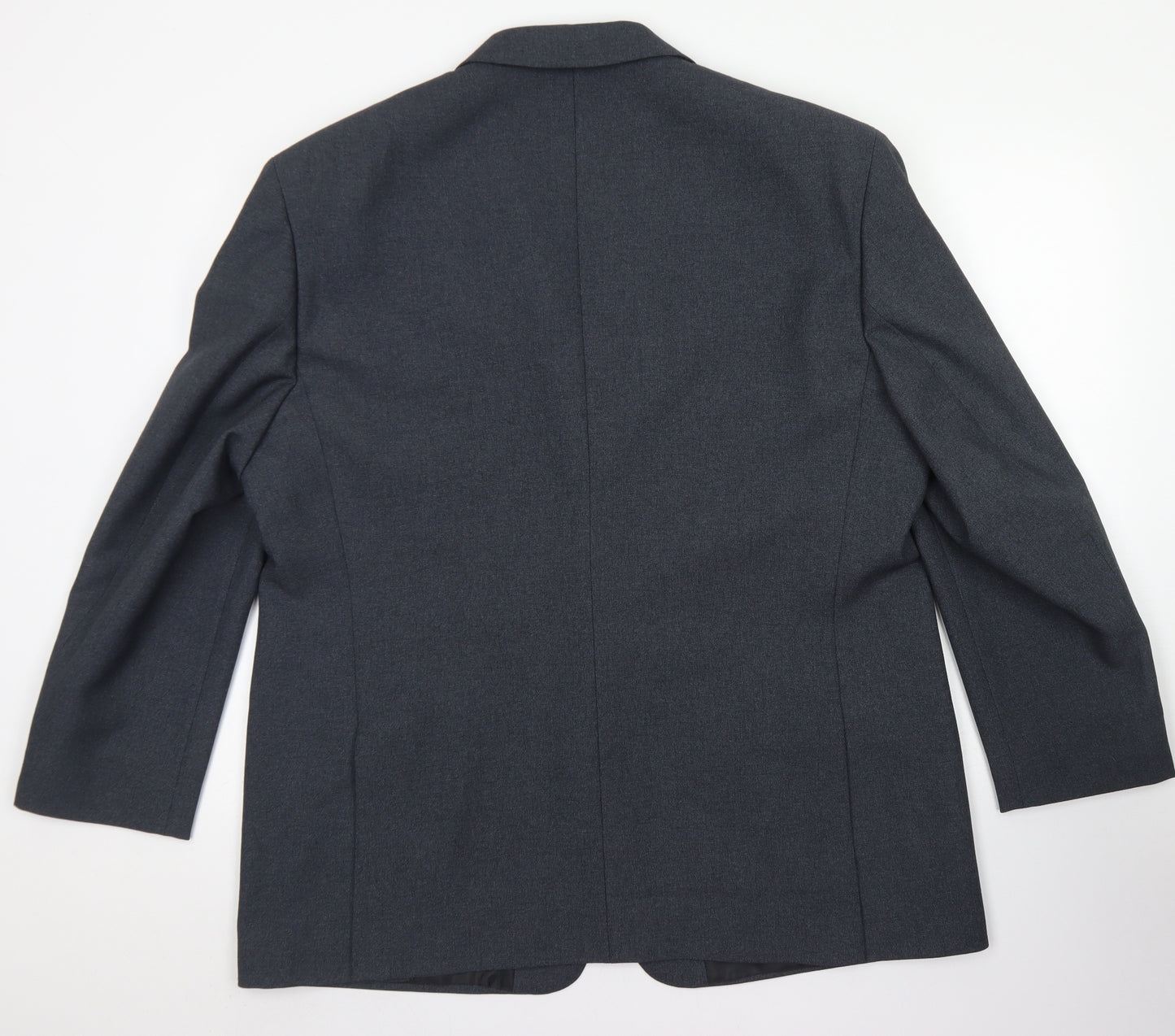 Greenwoods Classic Mens Grey  Polyester Jacket Blazer Size 46
