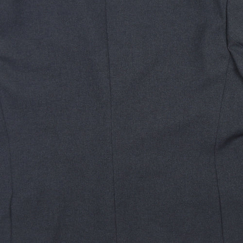 Greenwoods Classic Mens Grey  Polyester Jacket Blazer Size 46