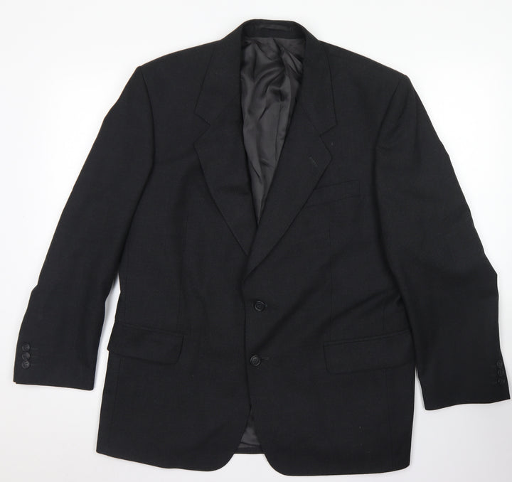 Harmer Mens Grey  Polyester Jacket Blazer Size 42