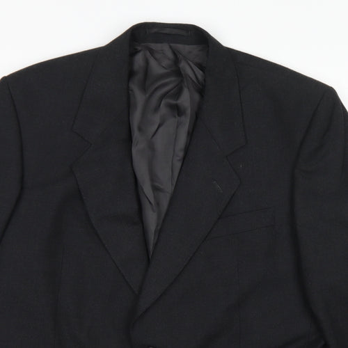 Harmer Mens Grey  Polyester Jacket Blazer Size 42