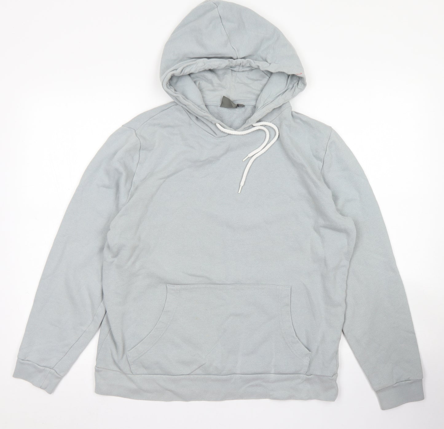 ASOS Mens Blue  Cotton Pullover Hoodie Size M