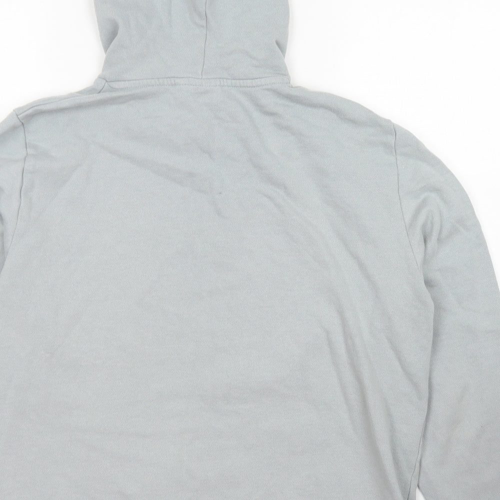 ASOS Mens Blue  Cotton Pullover Hoodie Size M