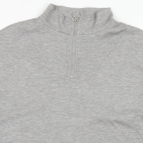 V by Very Womens Grey  Modal Pullover Sweatshirt Size M