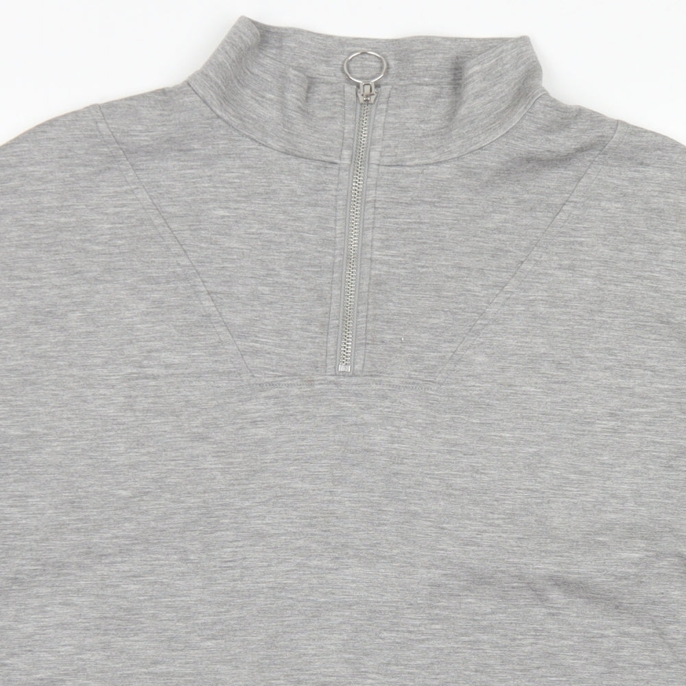 V by Very Womens Grey  Modal Pullover Sweatshirt Size M