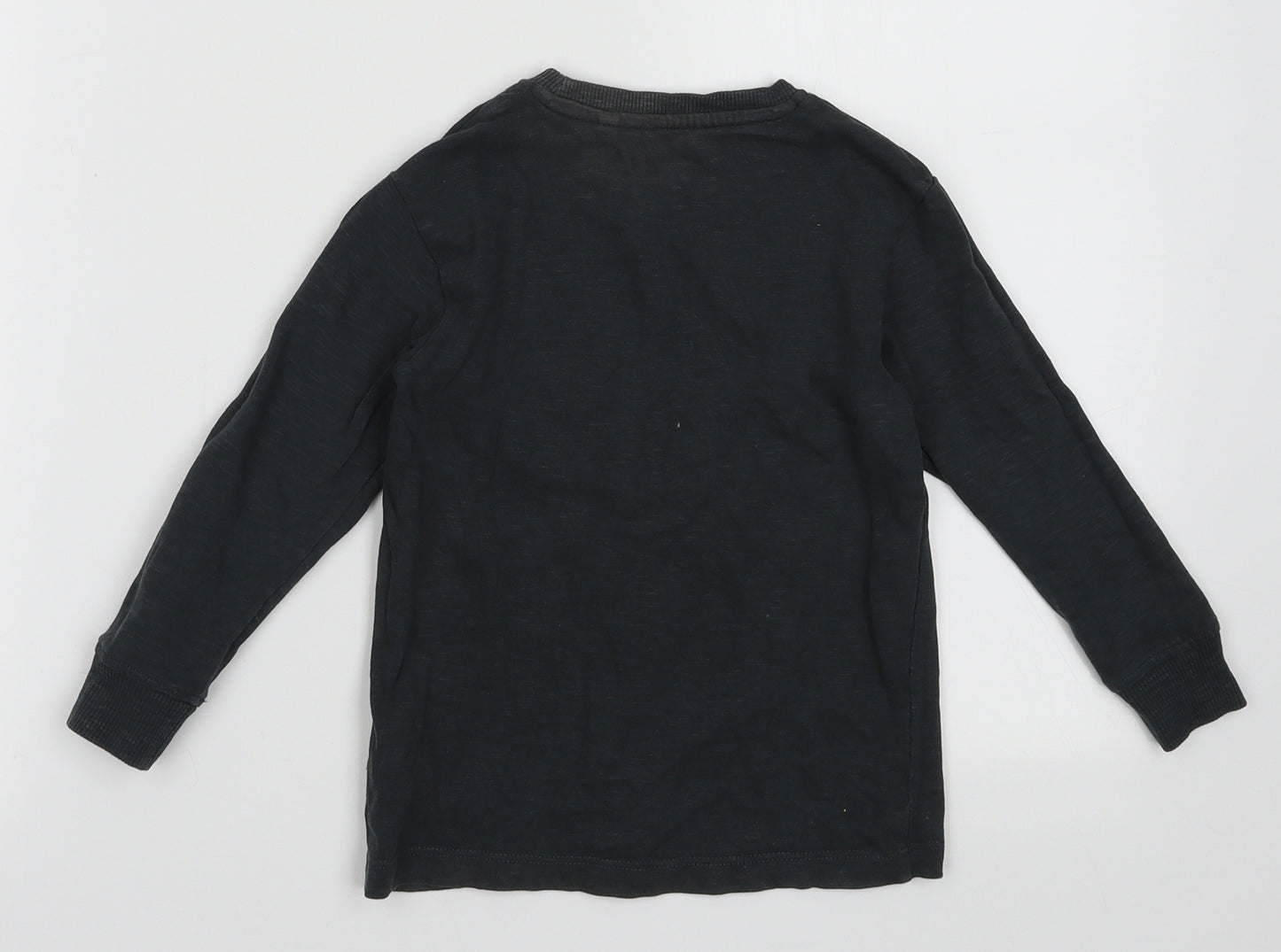 NEXT Boys Grey  Cotton Pullover Sweatshirt Size 3 Years  Pullover