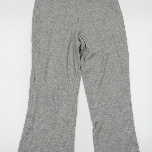 Zara Womens Grey  Polyester Capri Trousers Size S L28 in Regular