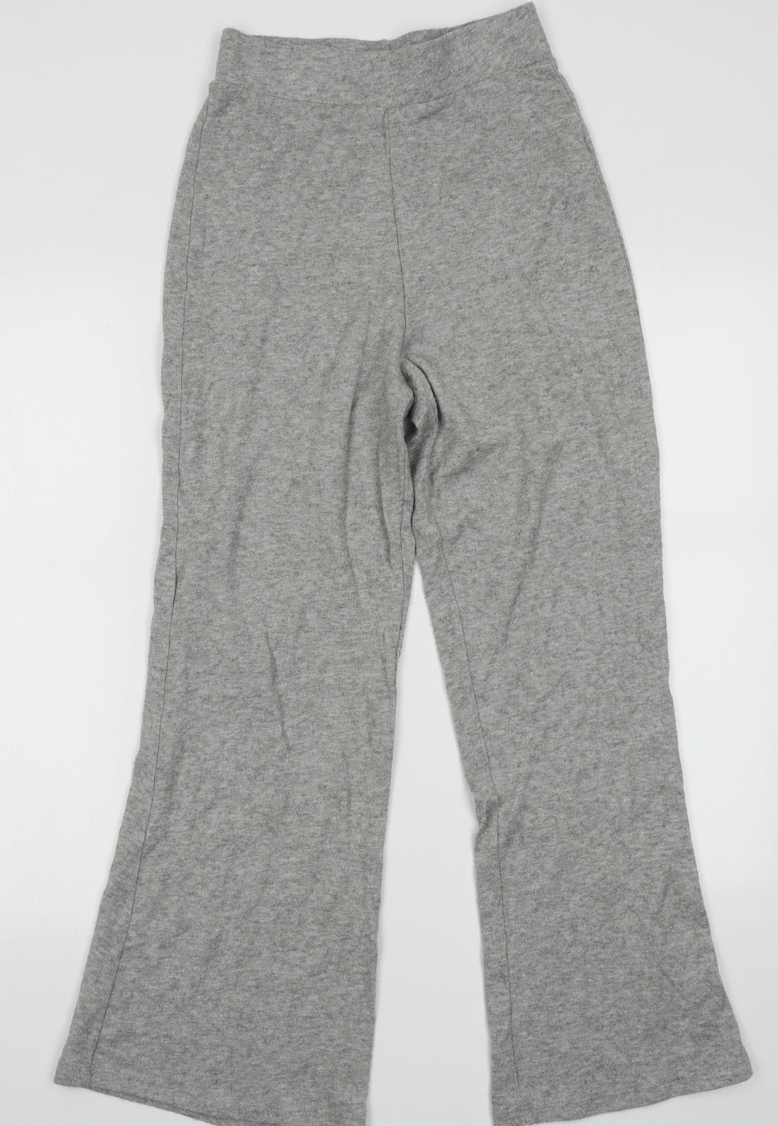 Zara Womens Grey  Polyester Capri Trousers Size S L28 in Regular
