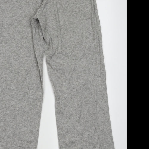 Zara Womens Grey  Polyester Capri Trousers Size S L28 in Regular