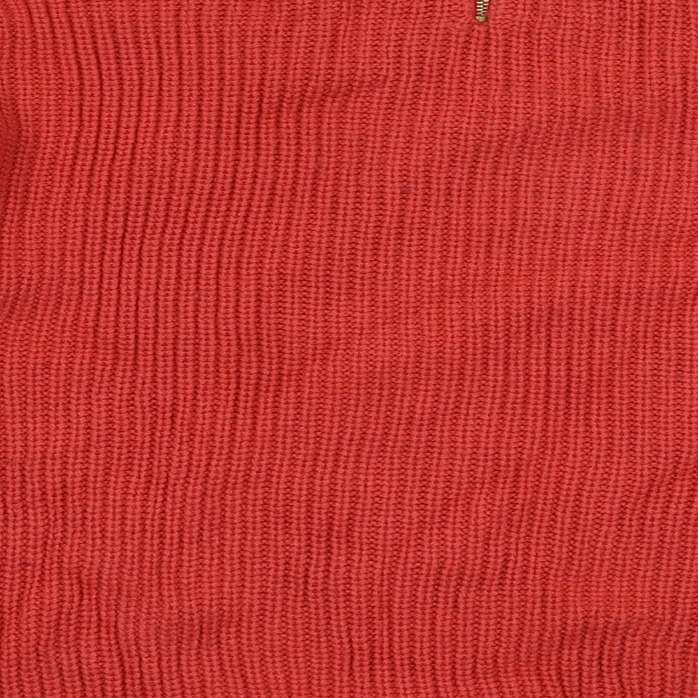Dorothy Perkins Womens Pink Crew Neck  Acrylic Pullover Jumper Size 18
