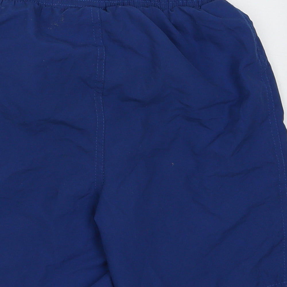 F&F Boys Blue  Polyester Sweat Shorts Size 7-8 Years  Regular Tie