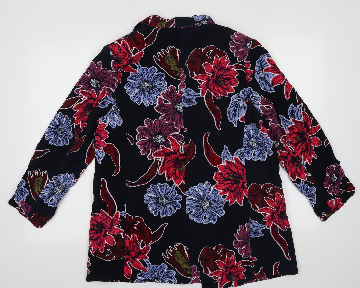 Marks and Spencer Womens Pink Floral  Jacket Coat Size 16